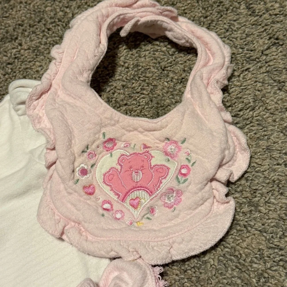 Vintage Care Bears baby set 0/3 months
